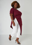 Knotted Knit Duster Top