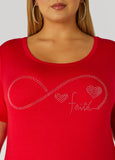 Faith Crystal Tee