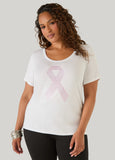 Breast Cancer Awareness Ribbon Tee