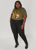 Blessed Metallic Graphic Tee