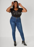 Faith Over Fear Crystal Tee