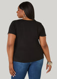 Faith Over Fear Crystal Tee