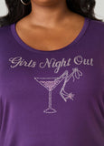 Girls Night Out Crystal Tee