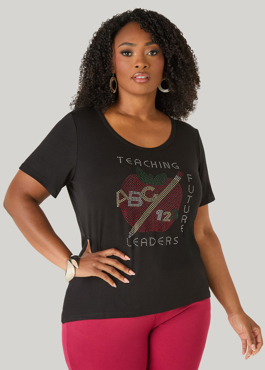 Plus Size Future Leaders Crystal Tee