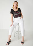 Mom Crystal Tee