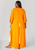 Split Back Hi Low Duster Top