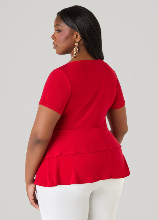 ashley stewart peplum dress Floral Peplum Top Ashley Stewart