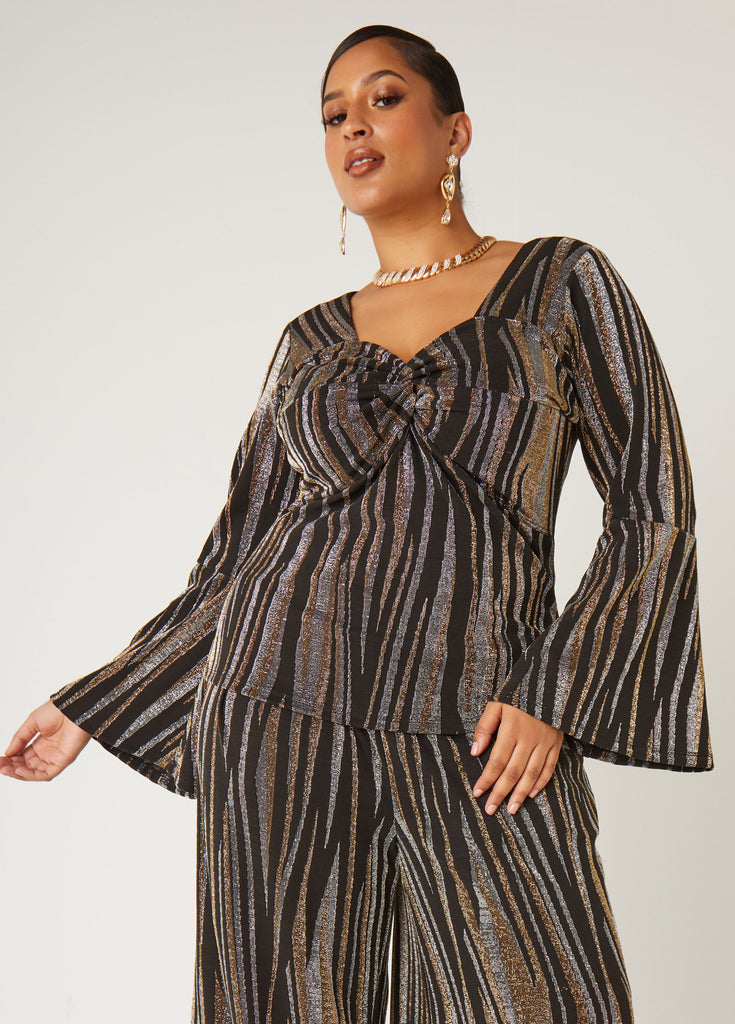 Plus Size Party Top Plus Size Holiday Top Plus Size Cutout