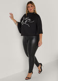 Diva Drama Sleeved Top
