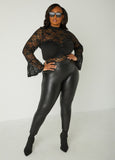 Knotted Lace Top