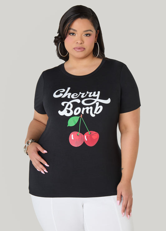 Cherry Bomb Graphic Tee