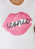 Iconic Glittered Graphic Tee