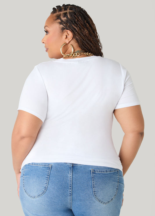 Pisces Metallic Graphic Tee