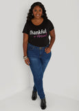 Thankful + Blessed Graphic Tee