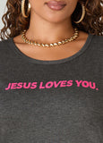 Jesus Loves You Graphic Tee