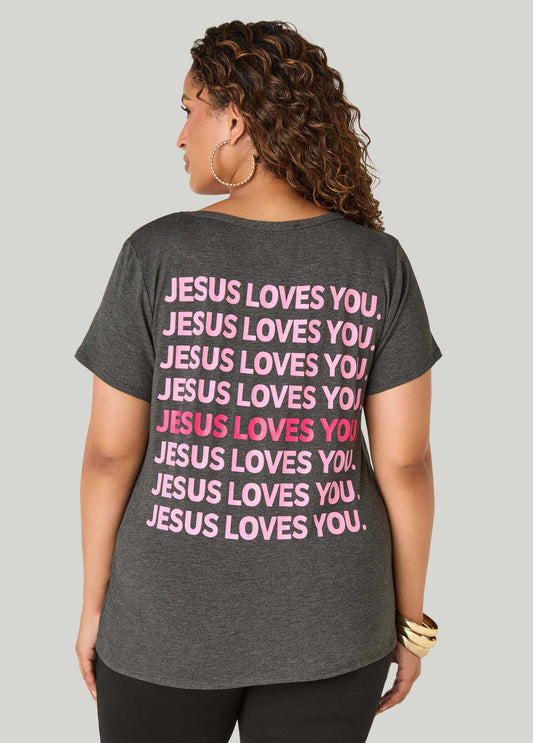 Jesus Loves You Graphic Tee