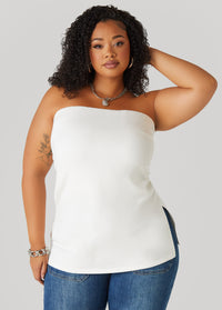 Split Side Tube Top