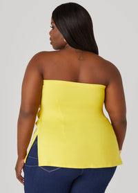 Split Side Tube Top
