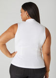 Gathered Faux Wrap Top