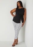 Knotted Split Front Top