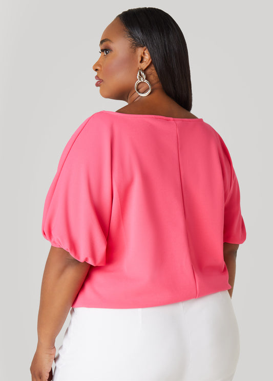 Cropped Bubble Top