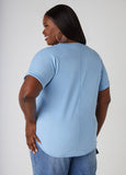 Cuffed French Terry Top