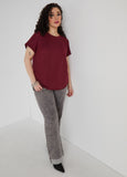 Cuffed French Terry Top