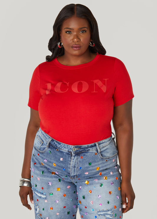Plus Size ICON Graphic Tee