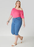 Asymmetric Ruched Top