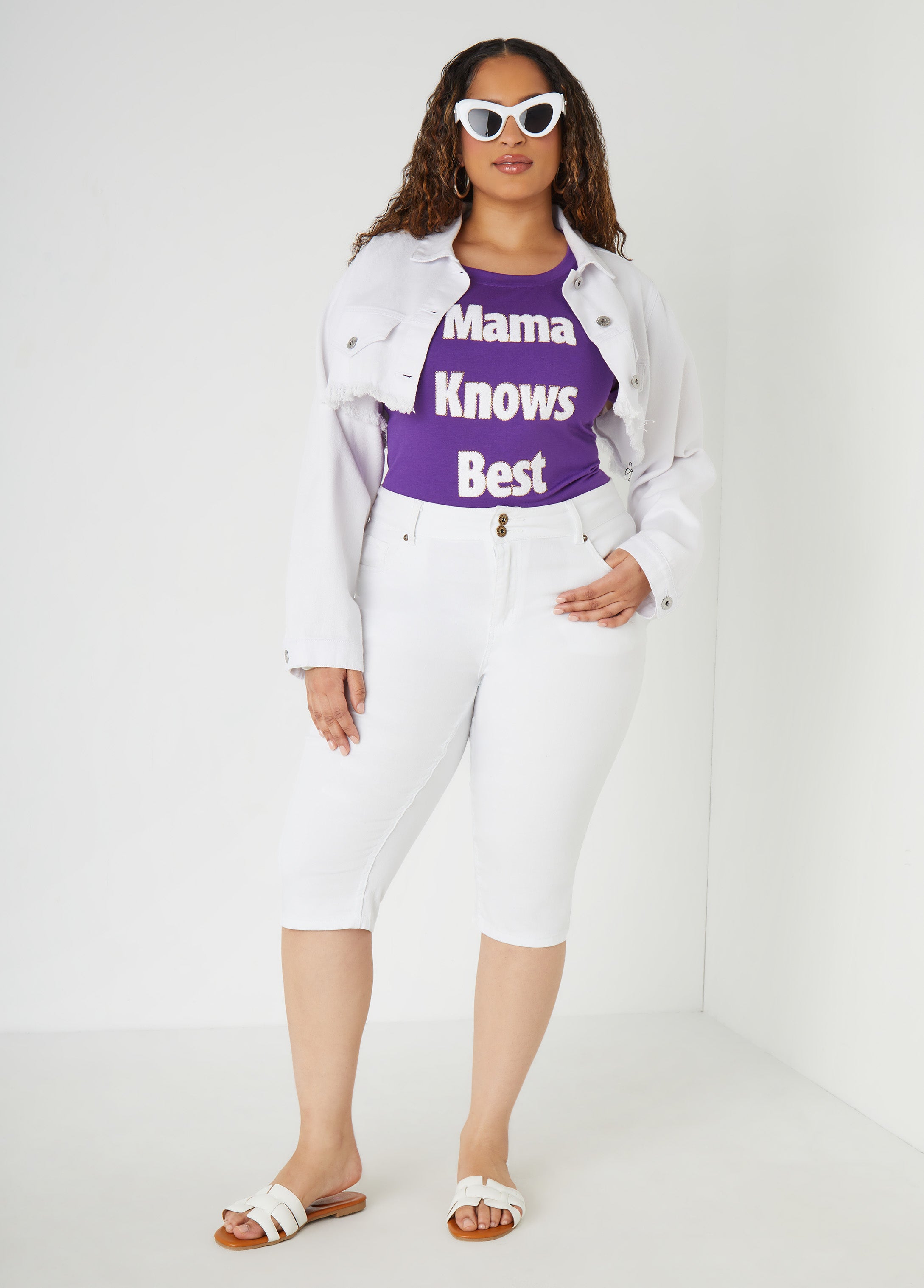 Mama Knows Best Tee – Ashley Stewart
