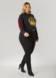 Fierce Diva Graphic Crop Top
