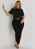 Mesh Paneled Queen Of Hearts Tee