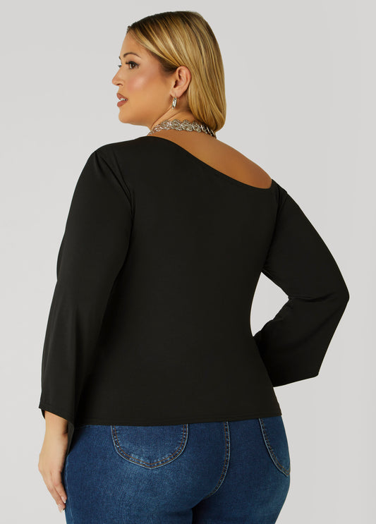 Gathered Off The Shoulder Top