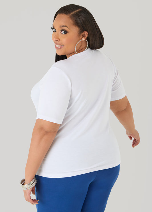 Crystal Cowgirl Jersey Tee