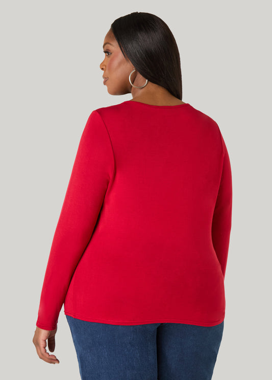 Basic Long Sleeve Jersey Tee