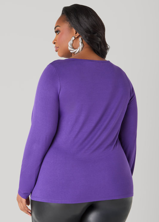 Basic Long Sleeve Jersey Tee