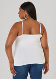 Adjustable Stretch Knit Cami