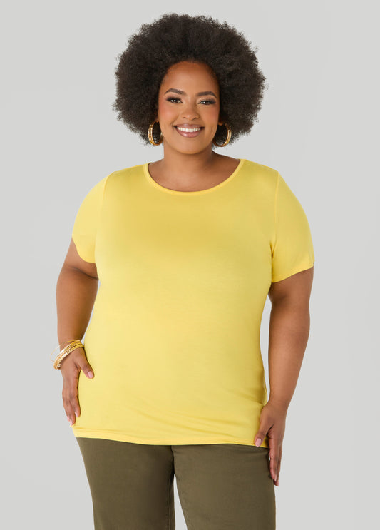 The Basic Crewneck Jersey Tee