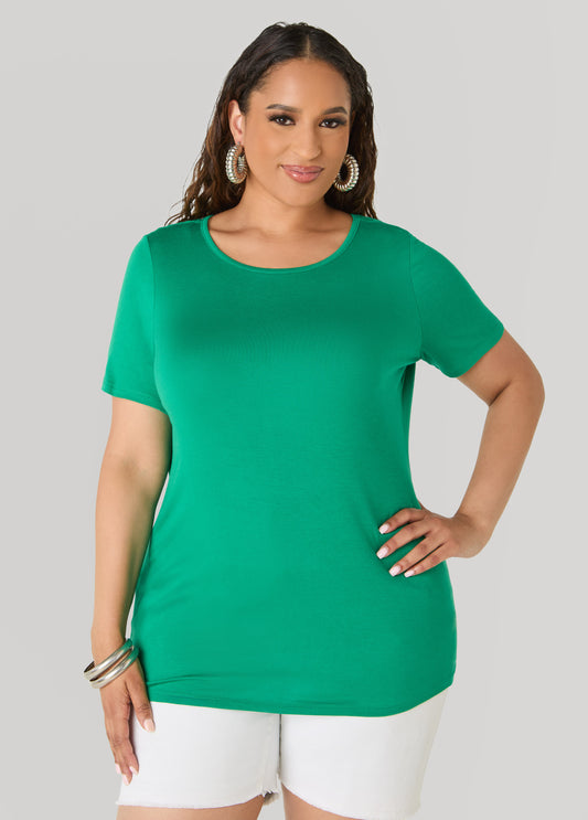 The Basic Crewneck Jersey Tee