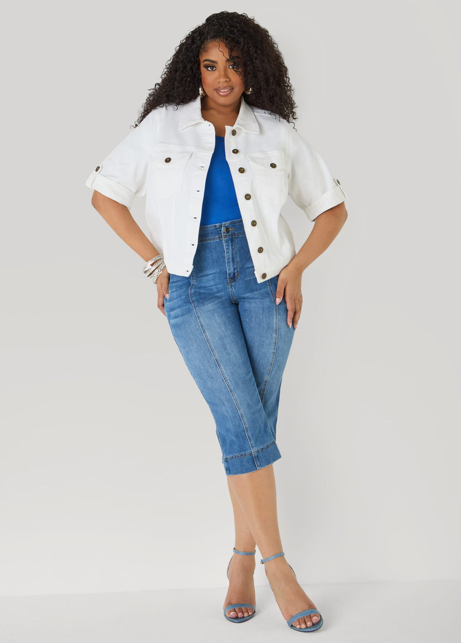 Plus Size Short Sleeve Tee Basic T Shirt Essential Top Jersey Tee