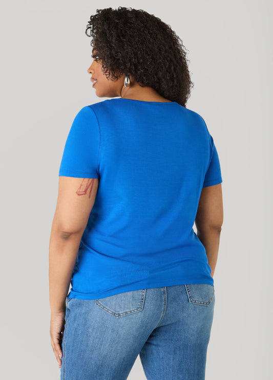 Basic Crewneck Jersey Tee