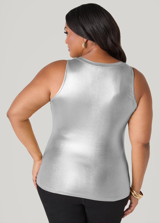 Metallic Basic Cami