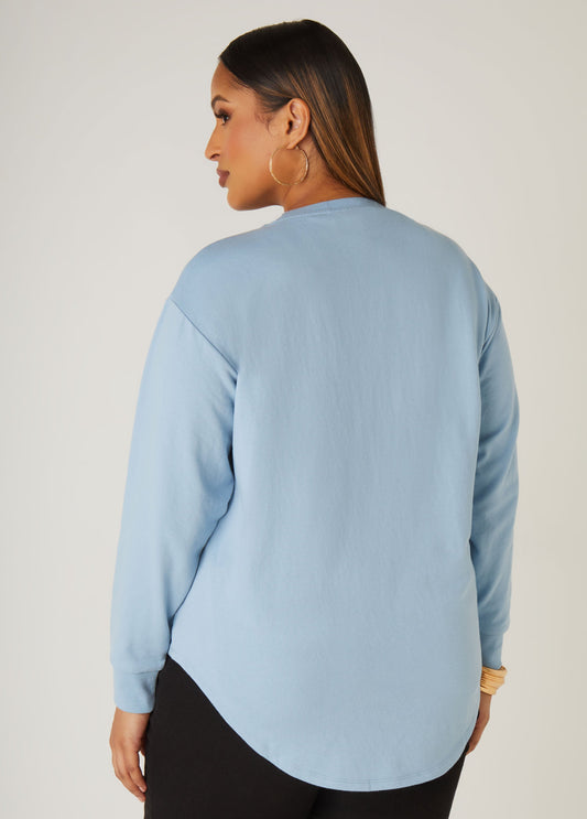 Sparkle Season Hi Low Sweatshirt
