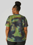 Tie Dyed Mesh Tee