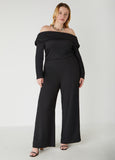 Textured Off The Shoulder Top