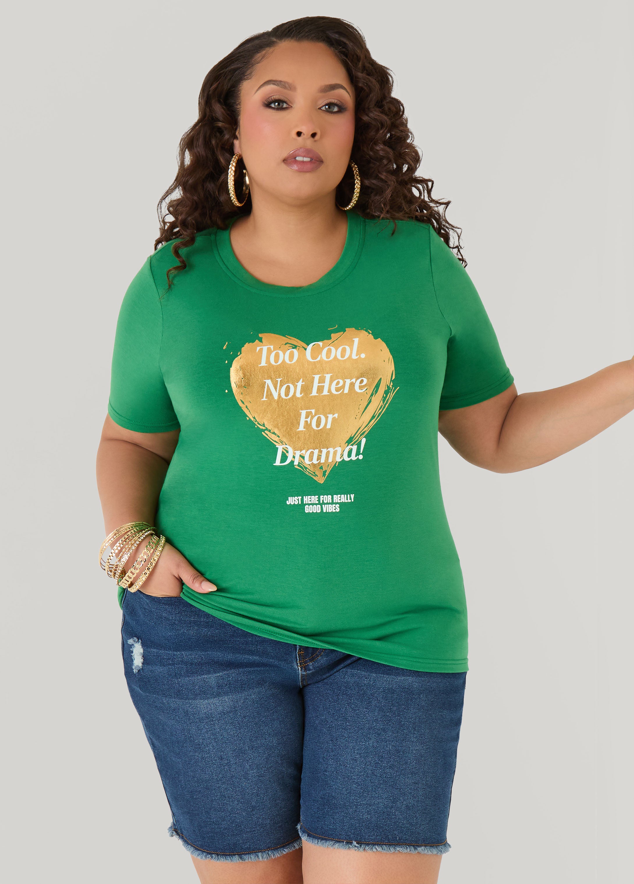 Not Here For Drama Graphic Tee