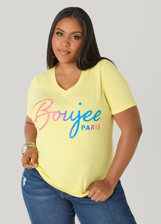 Boujee Paris Graphic Tee