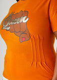 Metallic Queen Graphic Tee