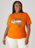 Metallic Queen Graphic Tee