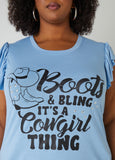 Boots & Bling Graphic Tee